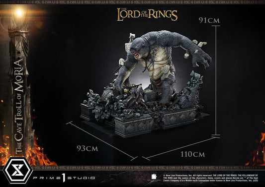 The Lord of the Rings Premium Masterline Series Statue 1/6 Cave Troll of Moria 91 cm