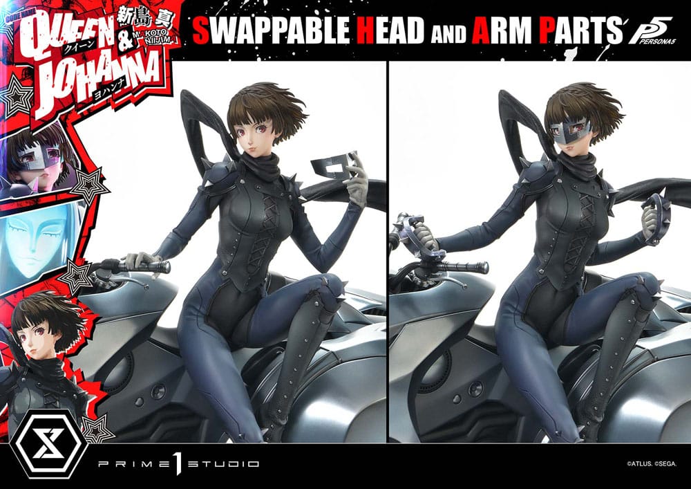 Persona 5 Premium Masterline Series Statue 1/4 Makoto Niijima "Queen" & Johanna Bonus Version 42 cm Prime 1 Studio
