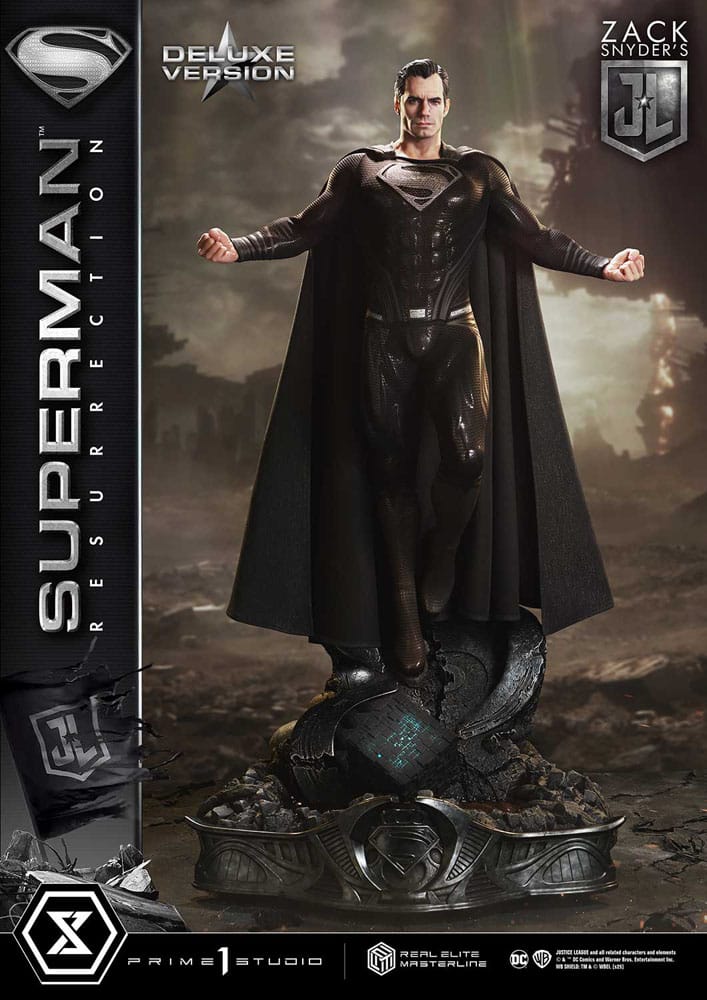 Zack Snyder's Justice League Real Elite Masterline Series Statue 1/3 Superman Resurrection Deluxe Ver. 95 cm Prime 1 Studio