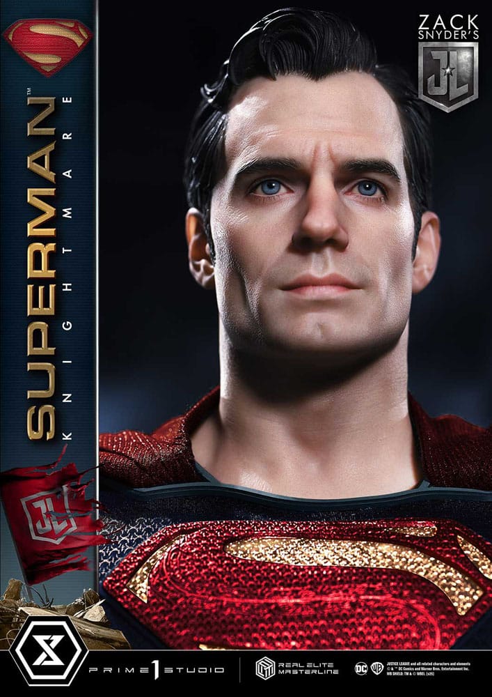 Zack Snyder's Justice League Real Elite Masterline Series Statue 1/3 Superman Knightmare Color Edition 95 cm Prime 1 Studio
