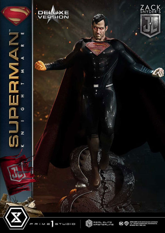 Zack Snyder’s Justice League Real Elite Masterline Series Statue 1/3 Superman Knightmare Color Edition Deluxe Ver. 95