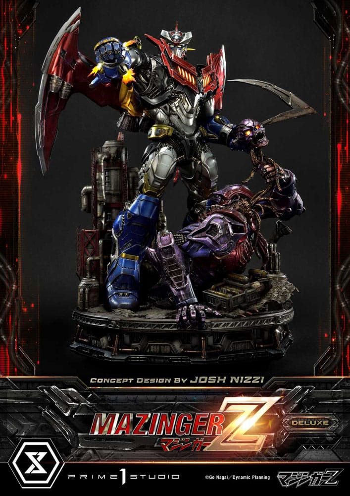 Mazinger Z Ultimate Diorama Masterline Statue Concept Design by Josh Nizzi Deluxe Version 69 cm Prime 1 Studio