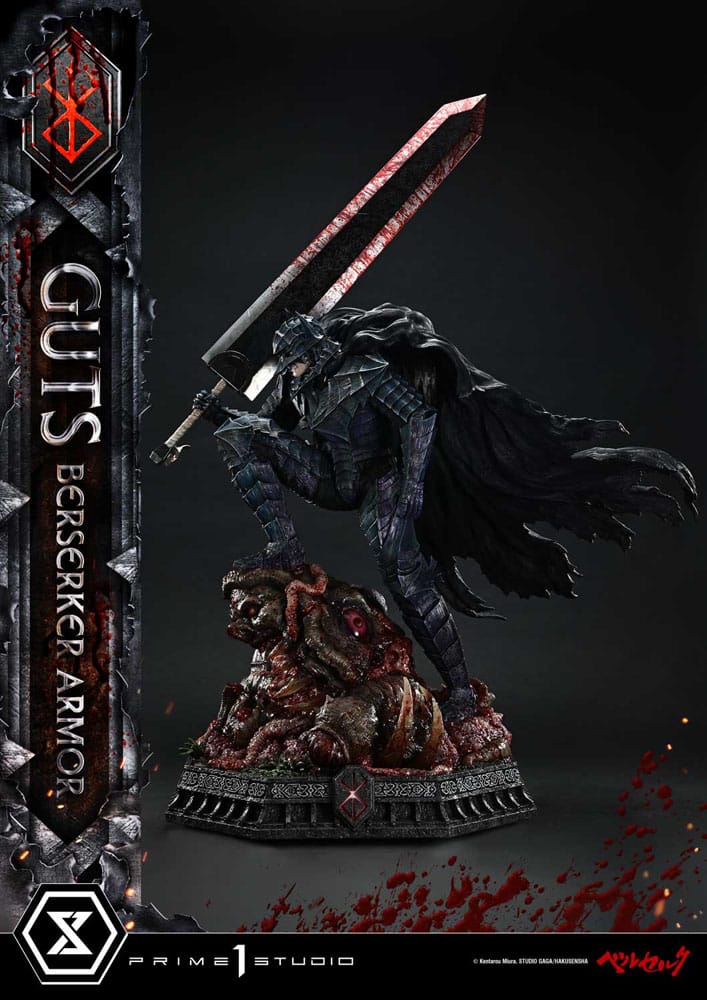 Berserk Ultimate Premium Masterline Series Statue 1/4 Guts Berserker Armor Grunbeld vs. Guts 94 cm Statues