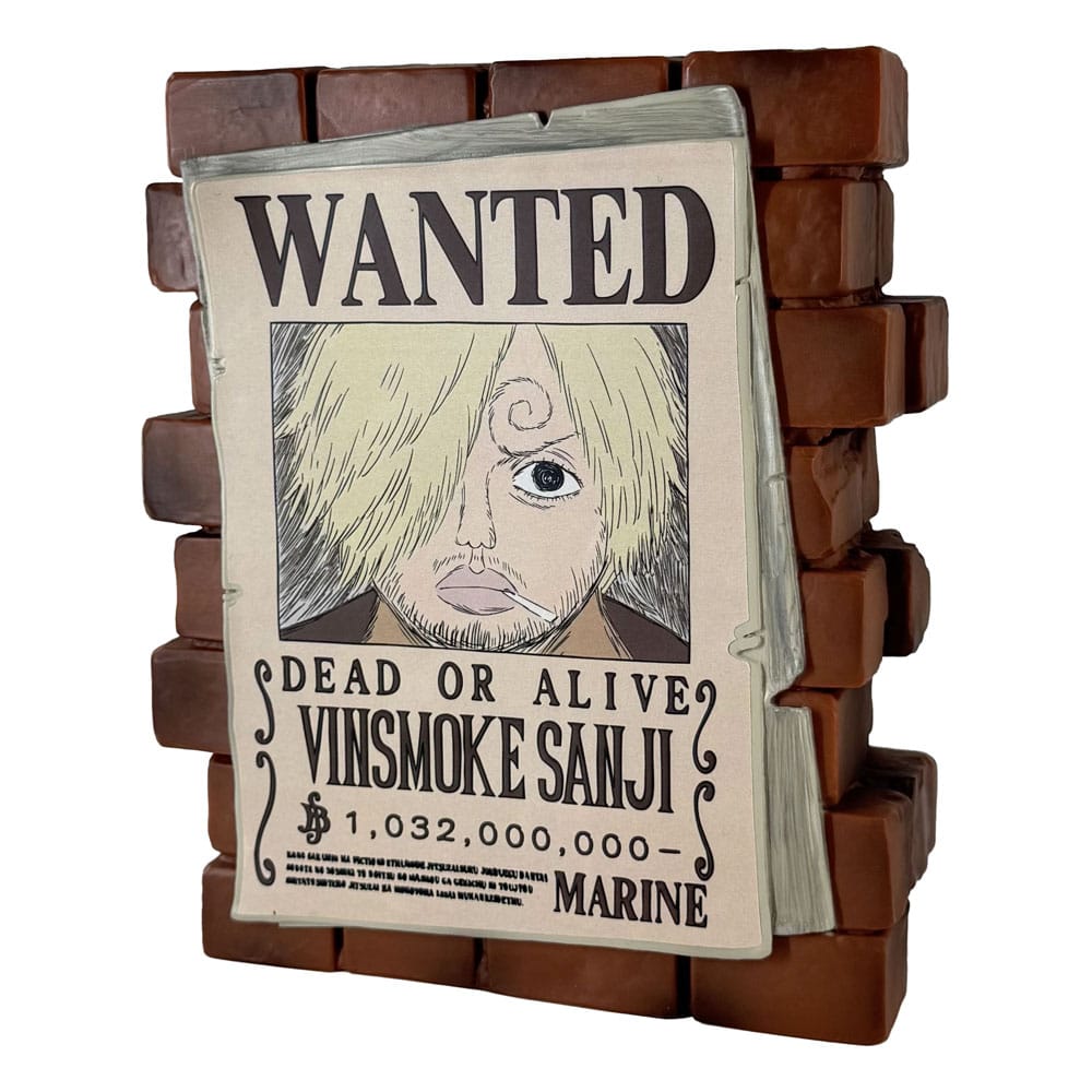 One Piece Coin Bank Sanji Wanted Banks