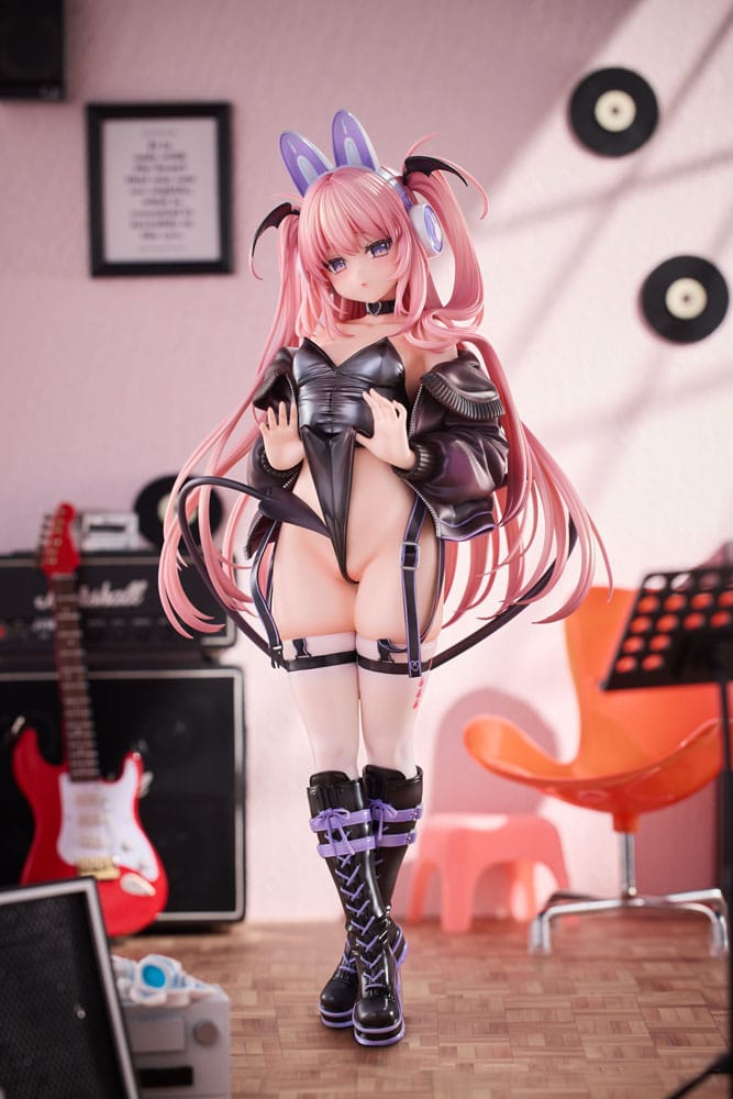 Original Character PVC Statue 1/6 Usamimi Headphone Lulumu Illustrated by Tamano Kedama Deluxe Edition 32 cm