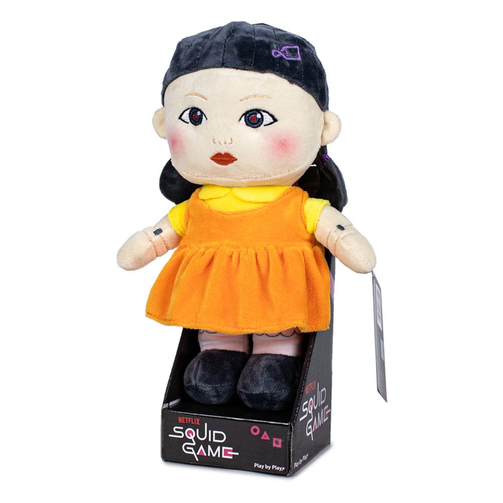 Squid Game Plush Figure Doll in Displayverpackung 28 cm Plushes