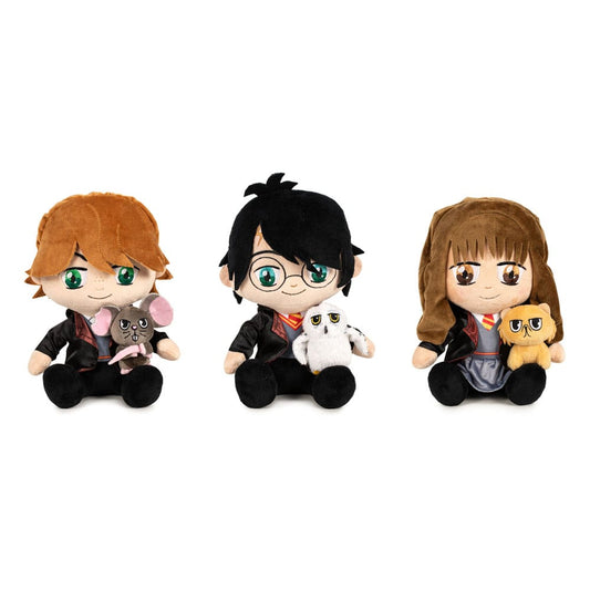 Harry Potter Plush Figures Assortment Sitting with Animals 25 cm Assortment (12) Plushes