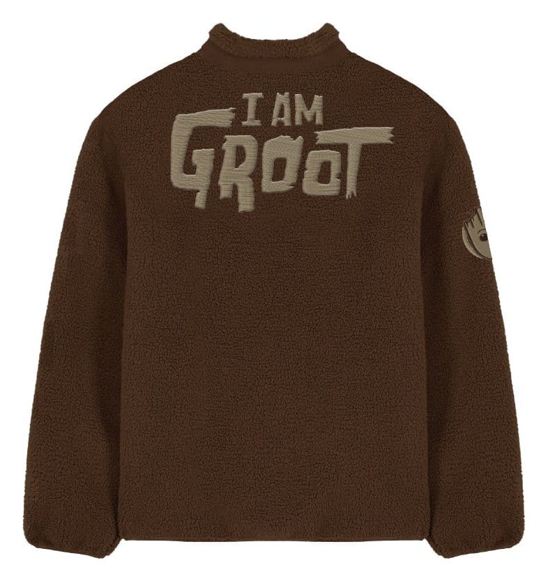 Guardians of the Galaxy Sherpa Jacket I Am Groot Size L