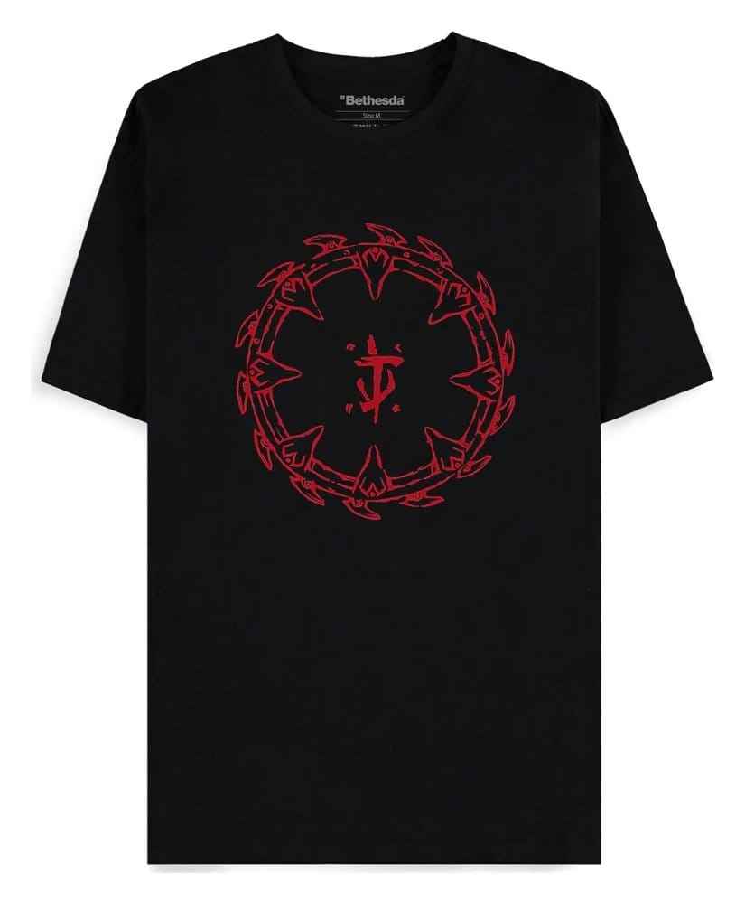 DOOM T-Shirt The Dark Ages Red Shield Size L