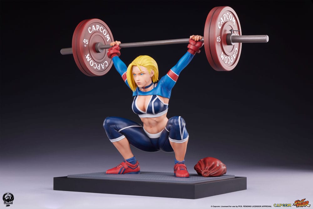 Street Fighter Premier Series Statue 1/4 Cammy: Powerlifting SF6 41 cm Statues