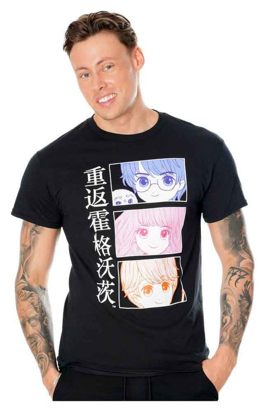 Harry Potter T-Shirt Anime Hogwarts Size L