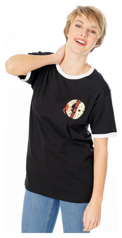 Friday the 13th T-Shirt Life Ring Mask Reverse CID