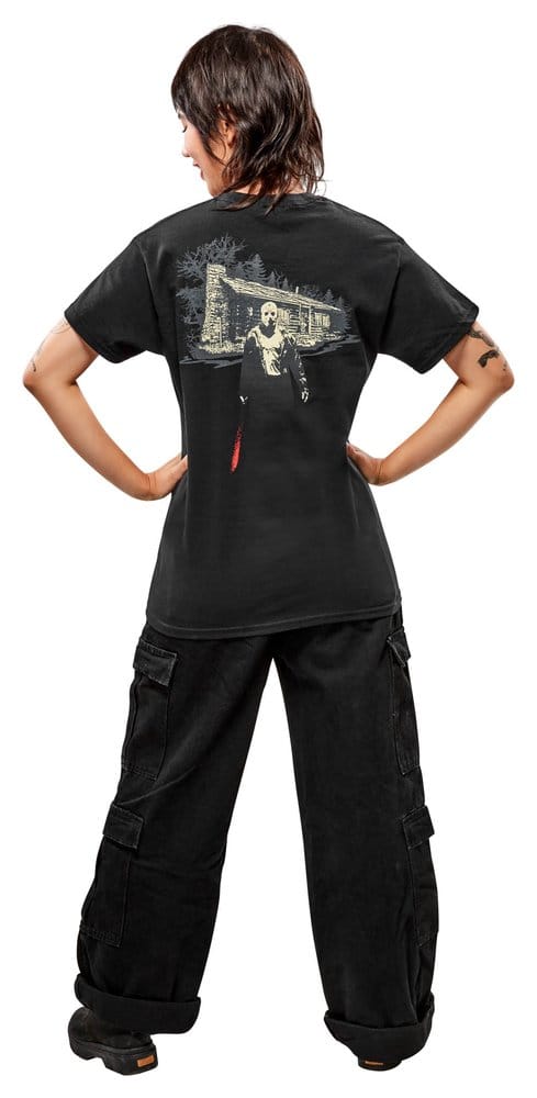 Friday the 13th T-Shirt Camp Crystal Lake Reverse CID