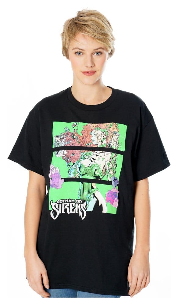 Gotham City Sirens T-Shirt Poison Ivy Sirens Cash Black CID