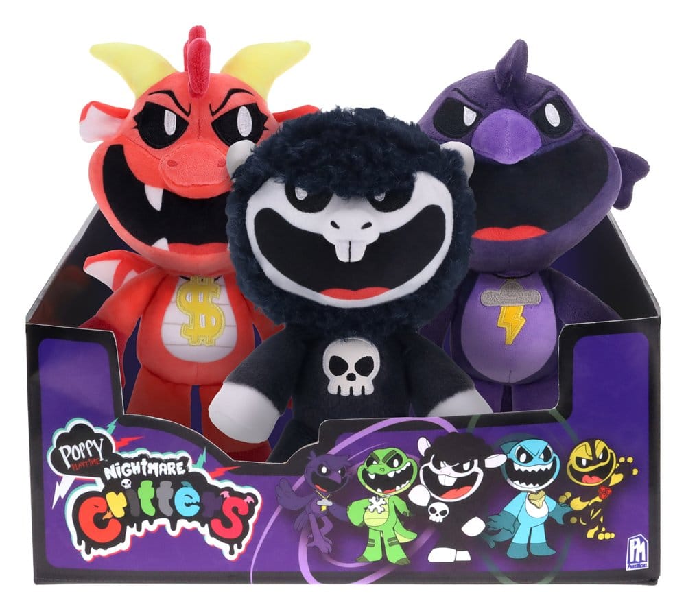 Poppy Playtime Plush Figure Character Nightmare Critters 20 cm Assortment (9) Phat Mojo