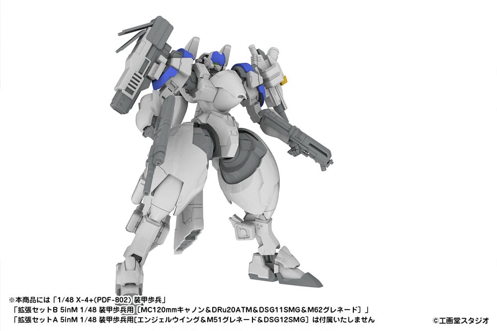 POWERDoLLS2 Accesoory Set 1/48 5inM PLD Extension Set A