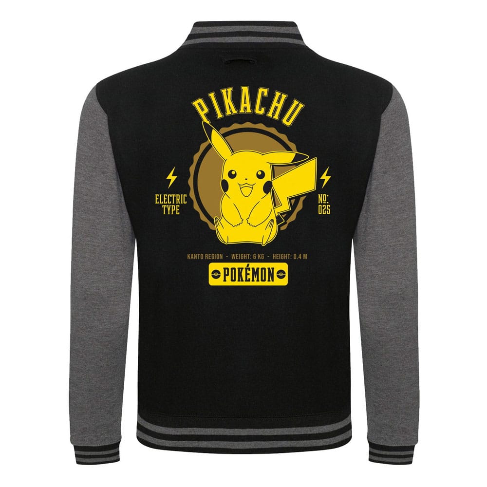 Pokemon Varsity Jacket Collegiate Pikachu Size XL