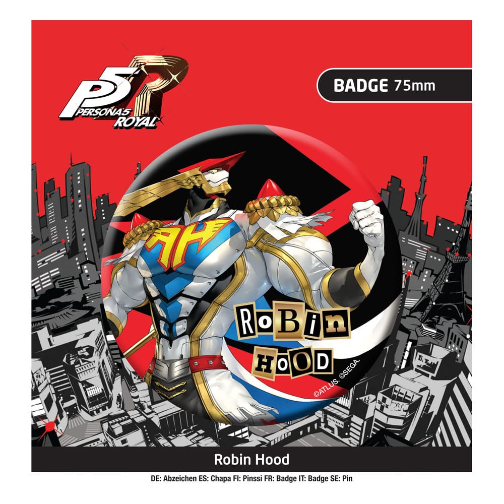 Persona 5 Royal Pin Badge Robin Hood Pins & Brooches