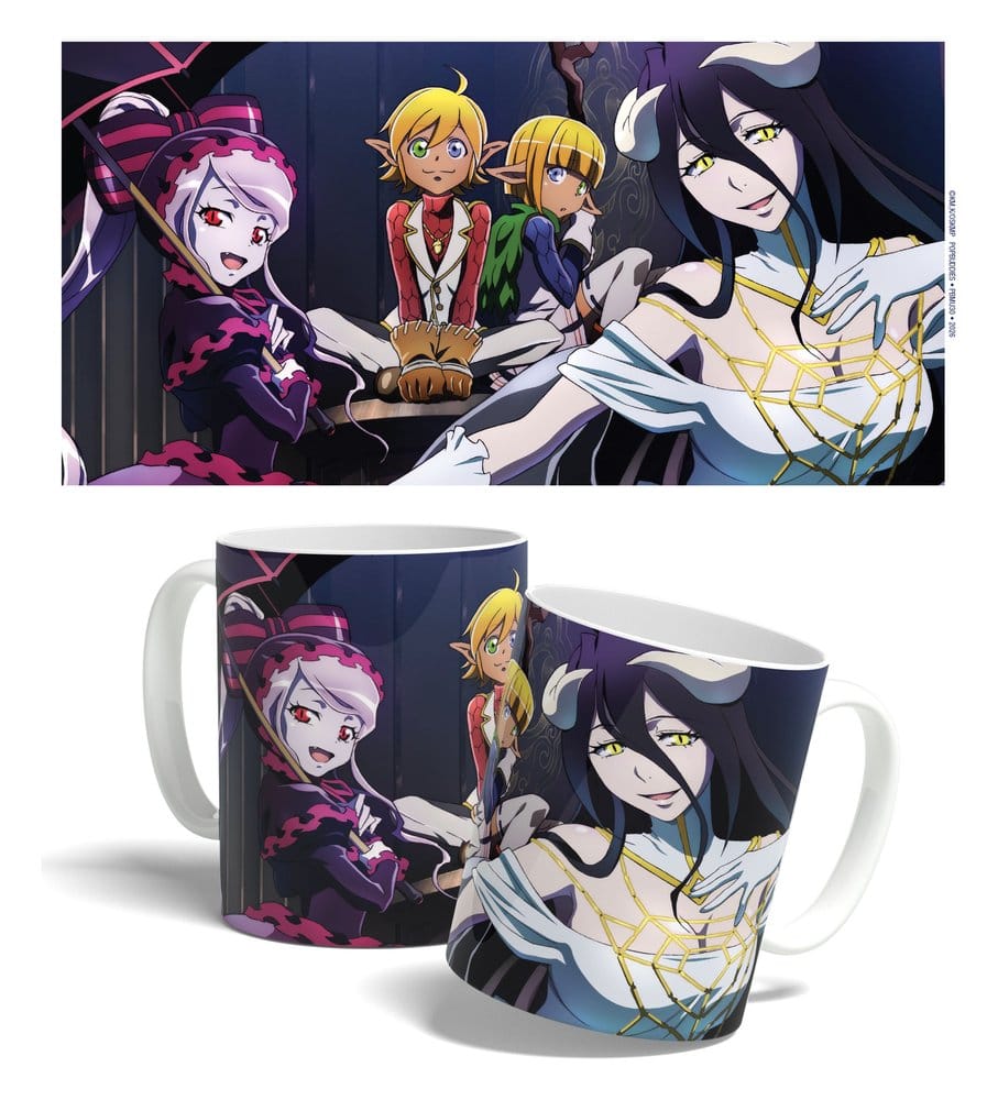 Overlord Mug Albedo, Aura, Mare & Shalltear 325 ml POPbuddies