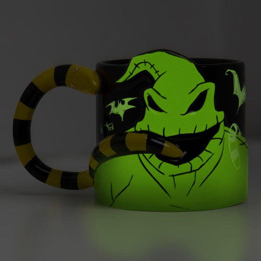 Nightmare before Christmas Shaped Mug Oogie Boogie Glow in the Dark Paladone Products