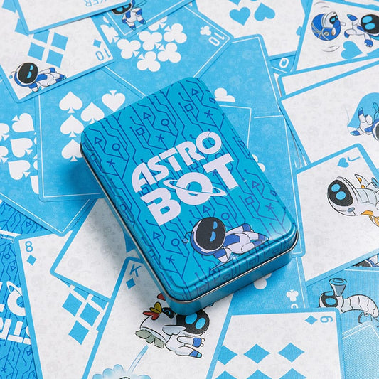 Astro Bot Playing Cards Metal Paladone Products