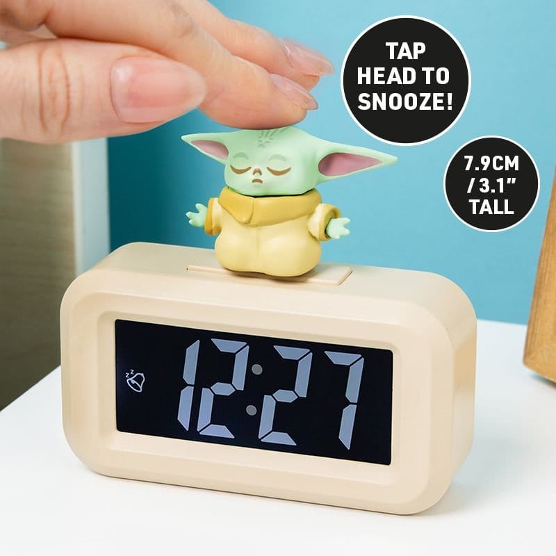 Star Wars: The Mandalorian Icon Mini Alarm Clock Grogu Paladone Products