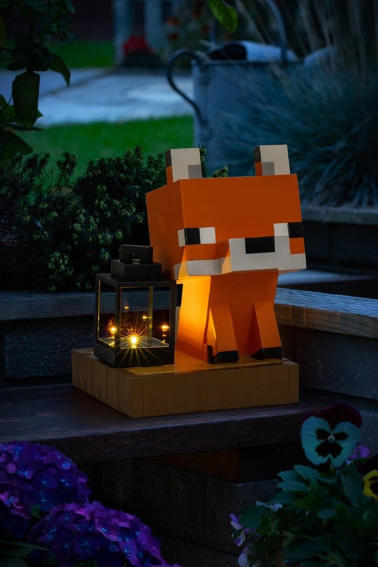 Minecraft LunaGlo Light Fox Gnome Paladone Products