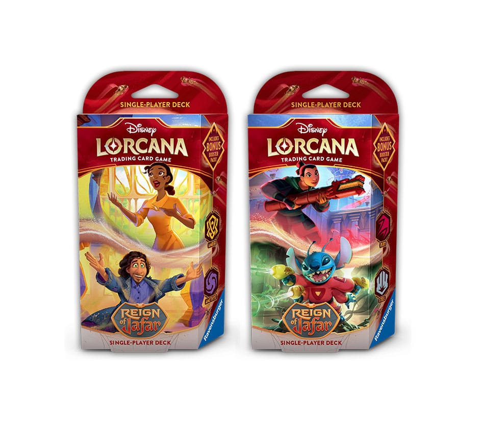 Disney Lorcana TCG Reign of Jafar Starter Decks Display (8) *English Edition* Trading cards