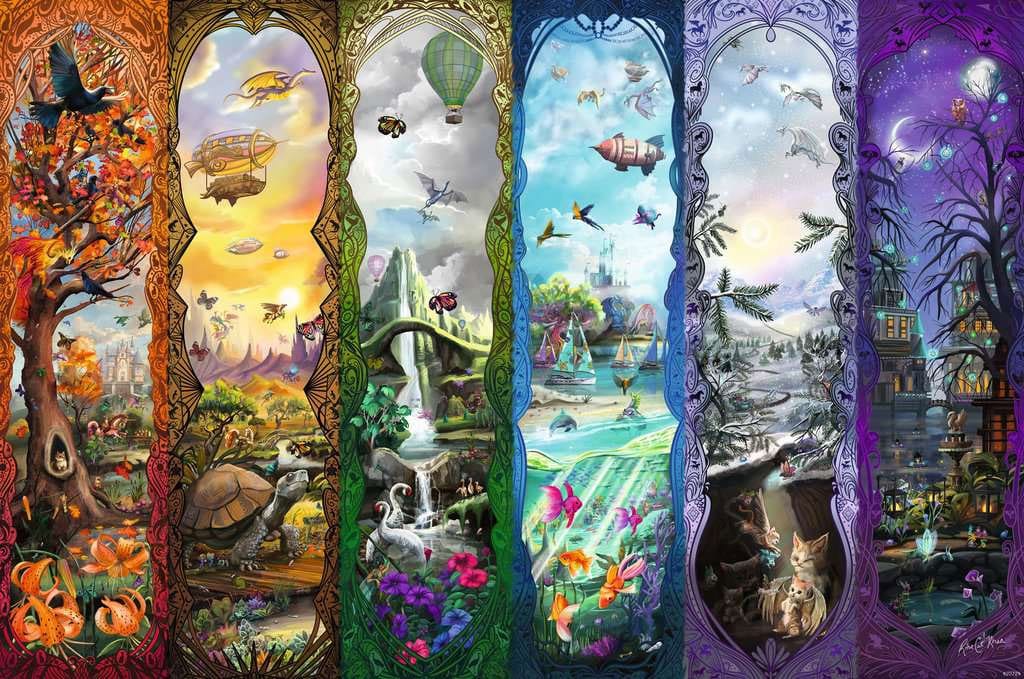 Ravensburger Jigsaw Puzzle The Six Portals (7000 pieces) Puzzles