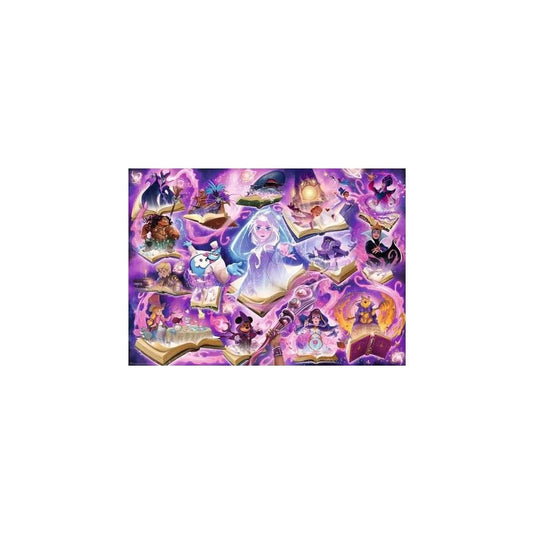 Disney Lorcana Jigsaw Puzzle Glimmers of the Realm: Amethyst (1000 pieces) - FanofThings.co.uk