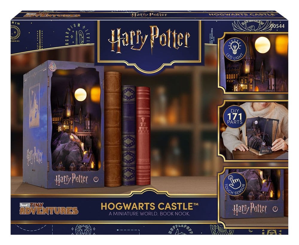 Harry Potter Tiny Adventures Book Nook Mini Diorama Hogwarts Castle 18 cm Revell