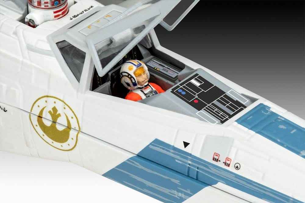 Star Wars The Mandalorian and Grogu Revell Model Kit 1/57 New Republic X-Wing Fighter 22 cm