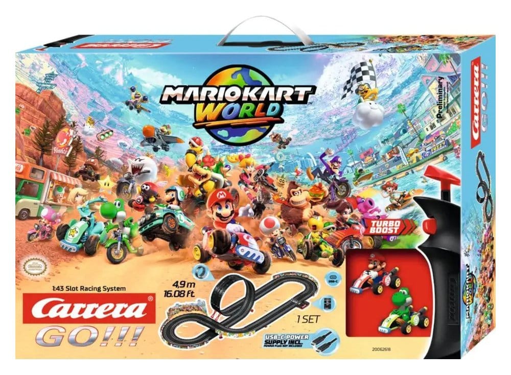 Nintendo Mario Kart Carrera GO!!! Race Track Set Mario Kart World Carrera