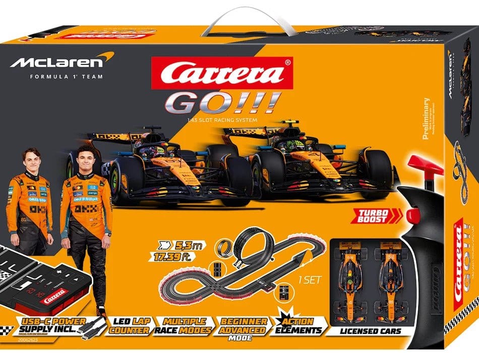 McLaren Carrera GO!!! Slot Car Track Set McLaren Racing Carrera