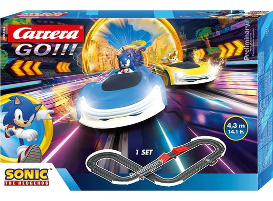 Sonic the Hedgehog Carrera GO!!! Race Track Set (BO) Sonic Racing CrossWorlds