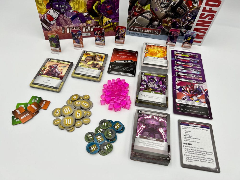 Transformers card game Deck-Building A Rising Darkness *Englische Version* Board games and accessories