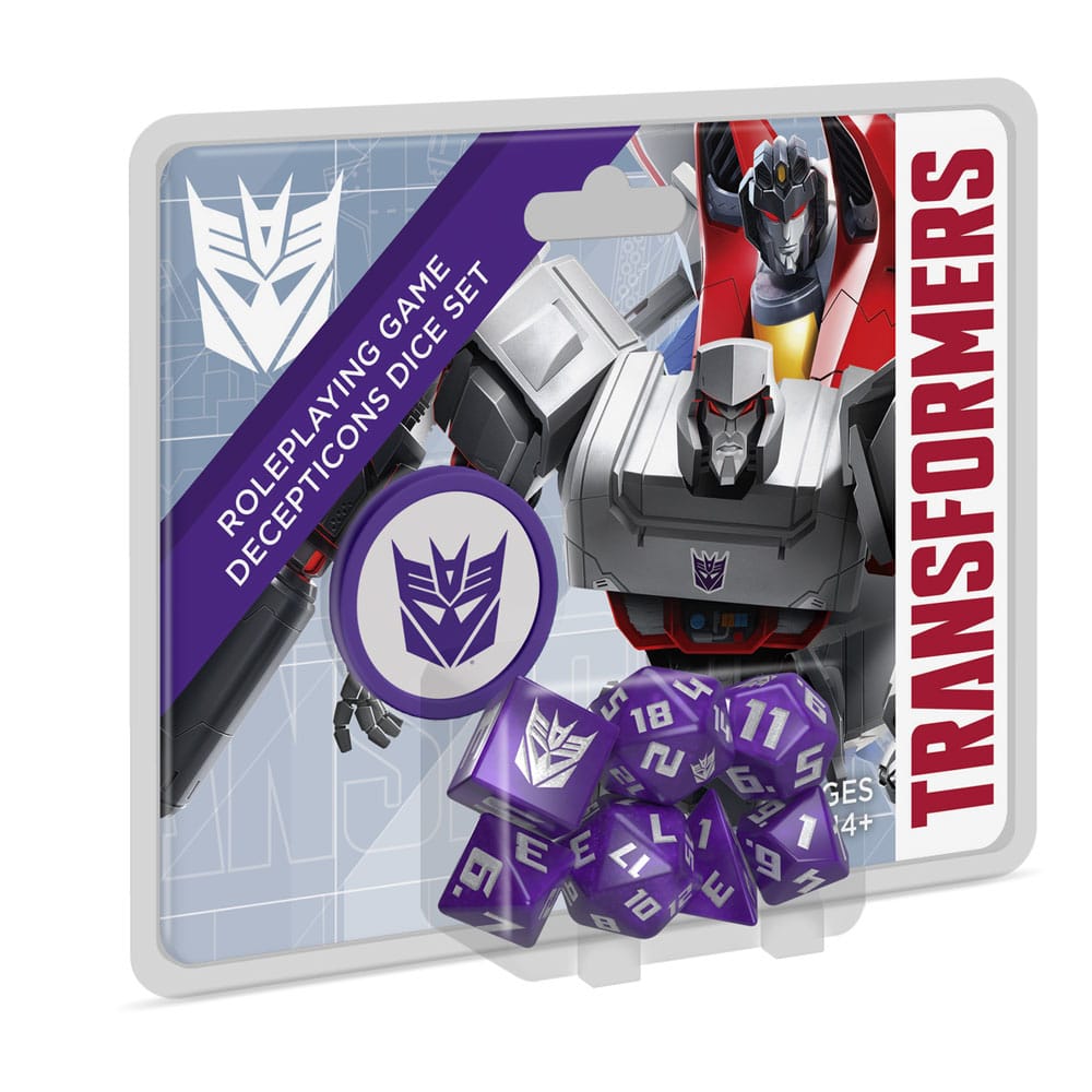 Transformers RPG Dice Set Decepticon Dice