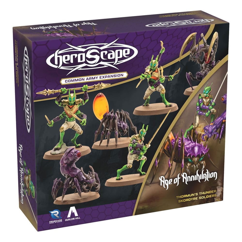 Heroscape Army Expansion Age of Annihilation Skordyre Soldiers (Common) *English Version* Board games and accessories