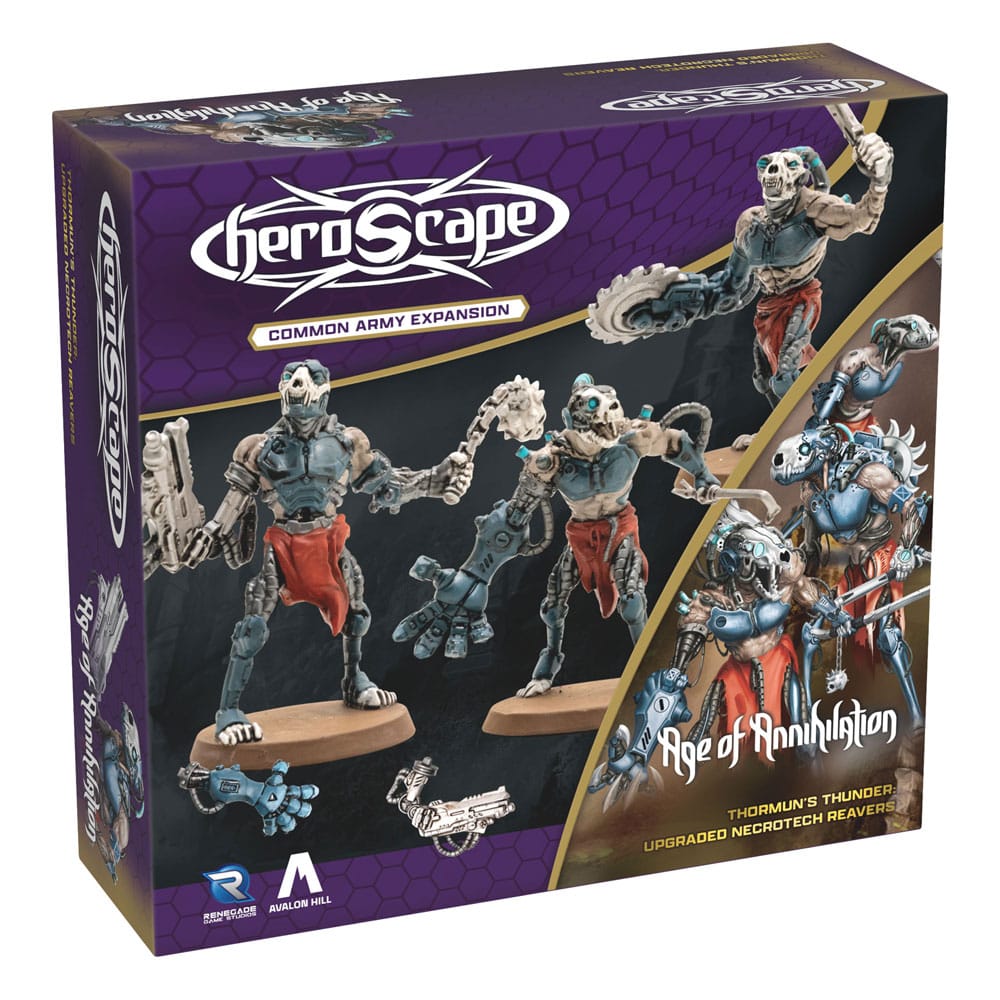 Heroscape Army Expansion Age of Annihilation Upgraded Necrotech Reavers (Common) *English Version* Board games and