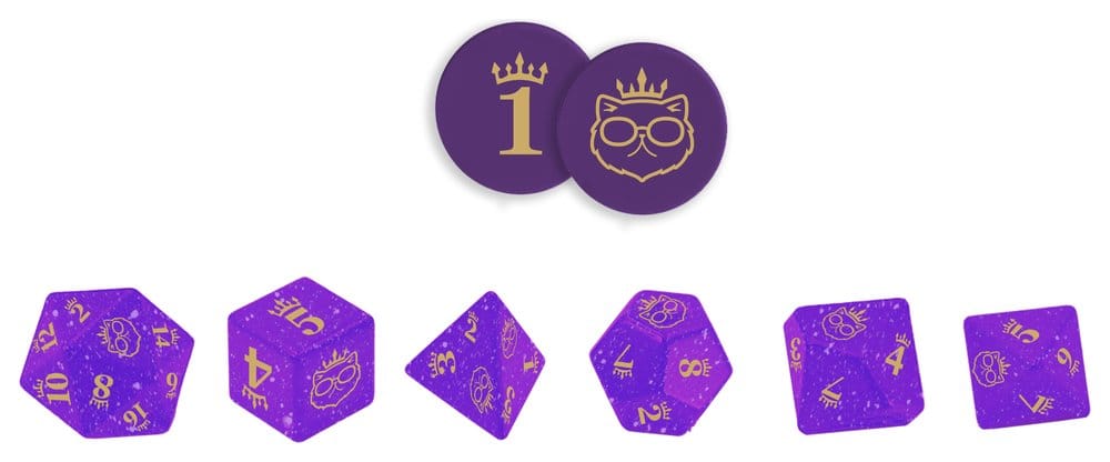 Dungeon Crawler Carl Dice Set Princess Donut’s Enchanted Crown