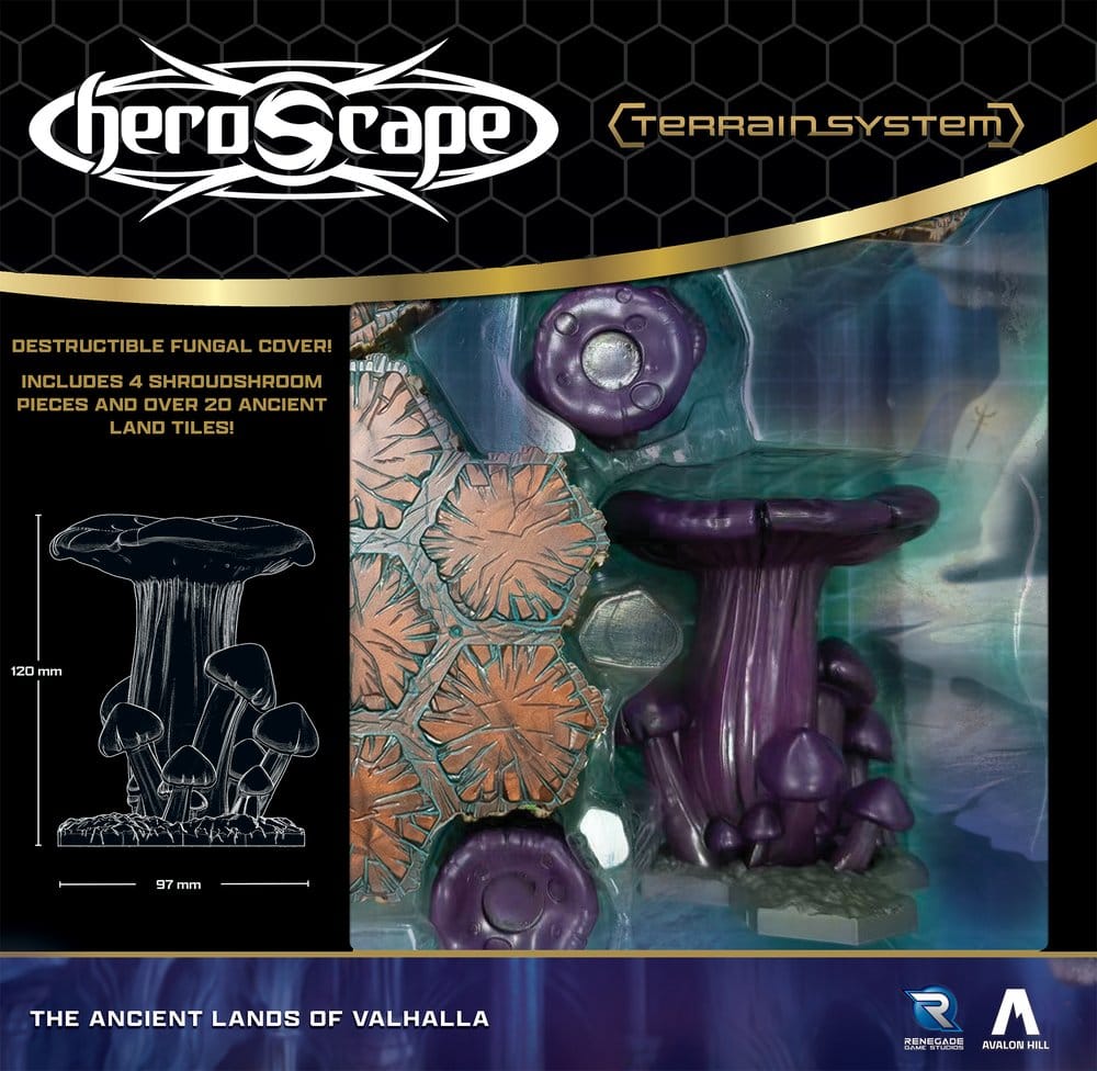 Heroscape Terrain Expansion The Ancient Lands of Valhalla *English Version* Renegade