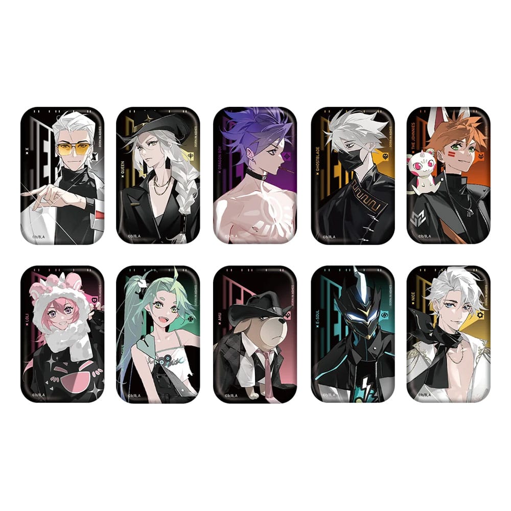 To Be Hero X Blind Box Pin Badge Hero Show SeriesDisplay (10) Sakami Merchandise