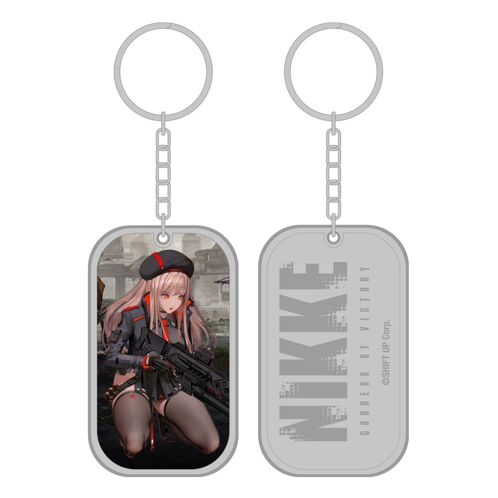 Goddess of Victory: Nikke Metal Keychain Rapi 7 cm - FanofThings.co.uk