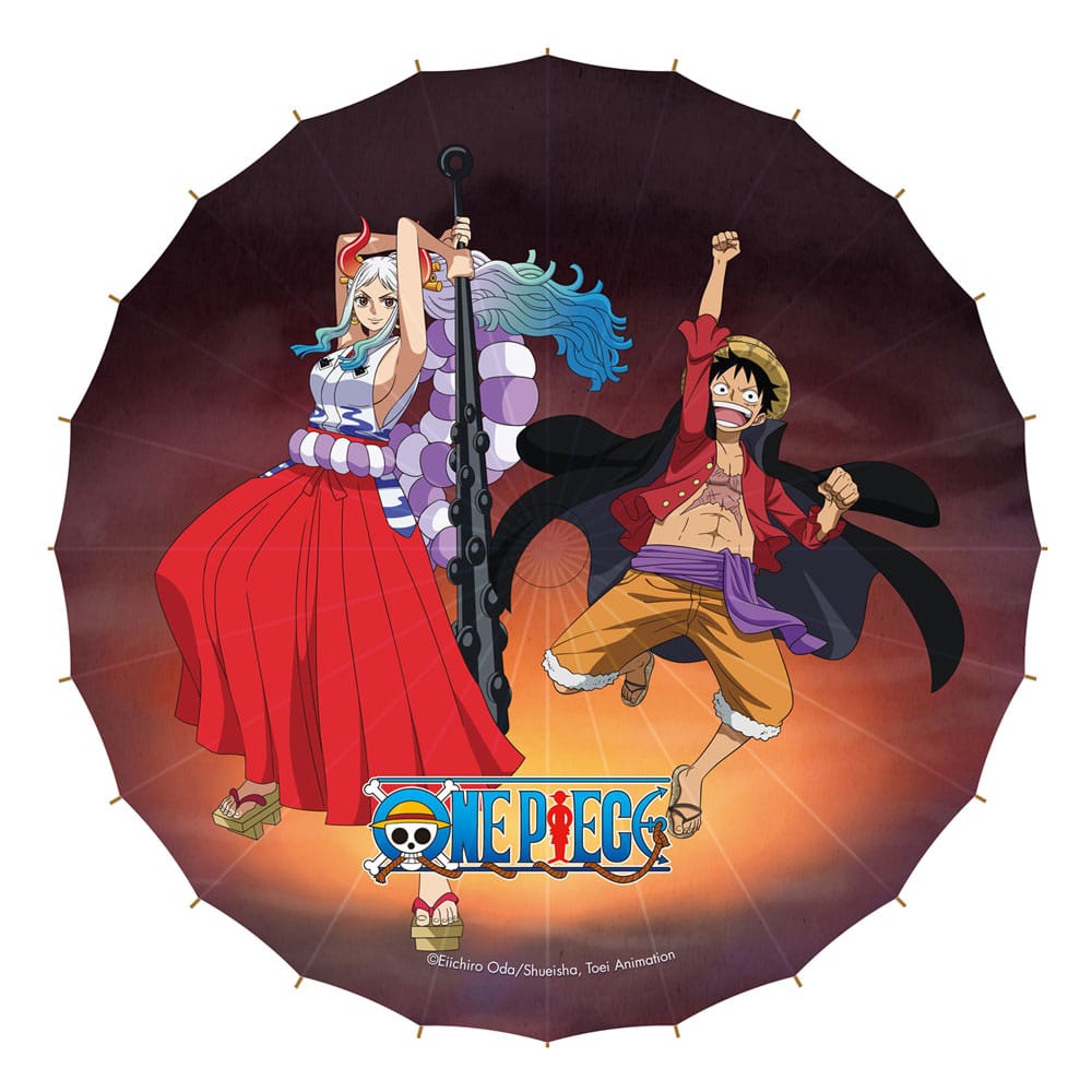 One Piece Paper-Parasol Monkey D. Luffy & Yamato Umbrellas