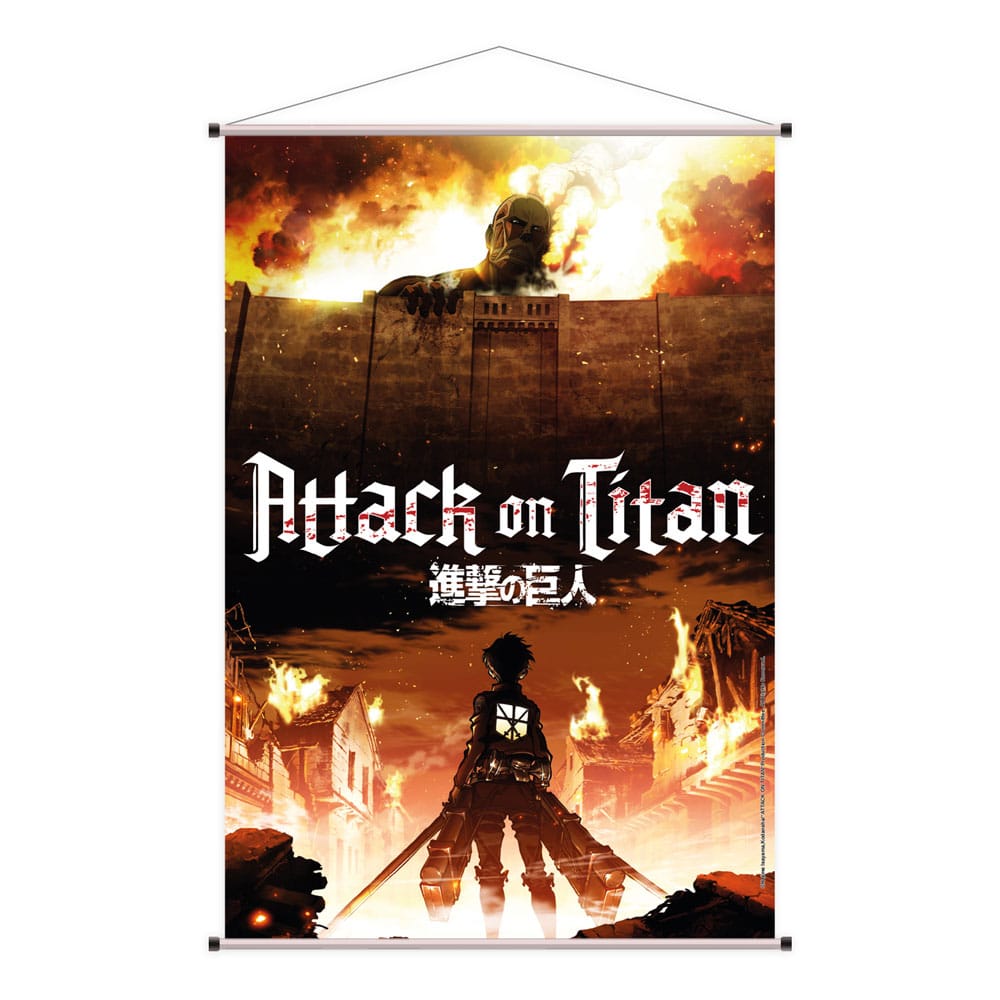 Attack on Titan Wallscroll Colossal Titan 60 x 90 cm Sakami Merchandise