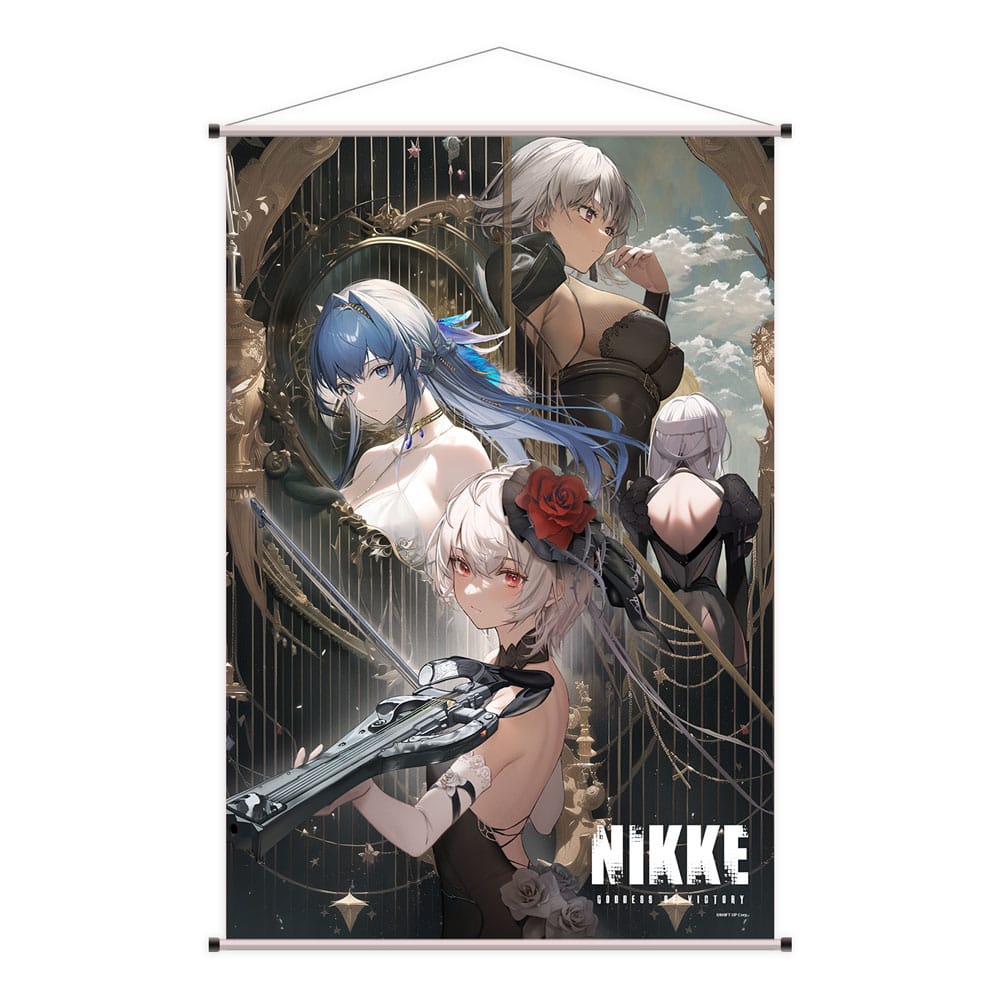 Goddess of Victory: Nikke Wallscroll Sugar, Helm, Julia & Modernia 60 x 90 cm - FanofThings.co.uk
