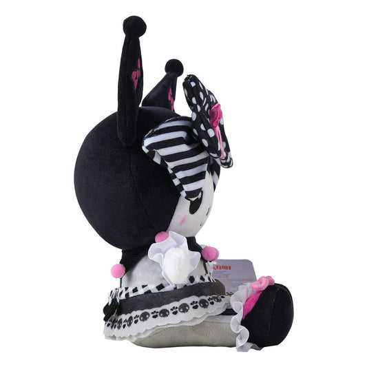 Sanrio Pink Black Party Series Plush Figure Kuromi 22 cm