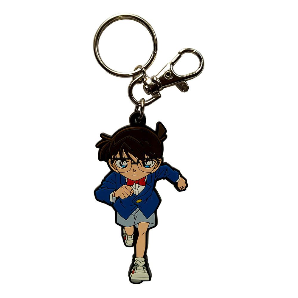 Case Closed Rubber Keychain Conan 7 cm Keyrings