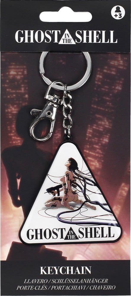 Ghost in the Shell Metal Keychain Resting Motoko 14 cm