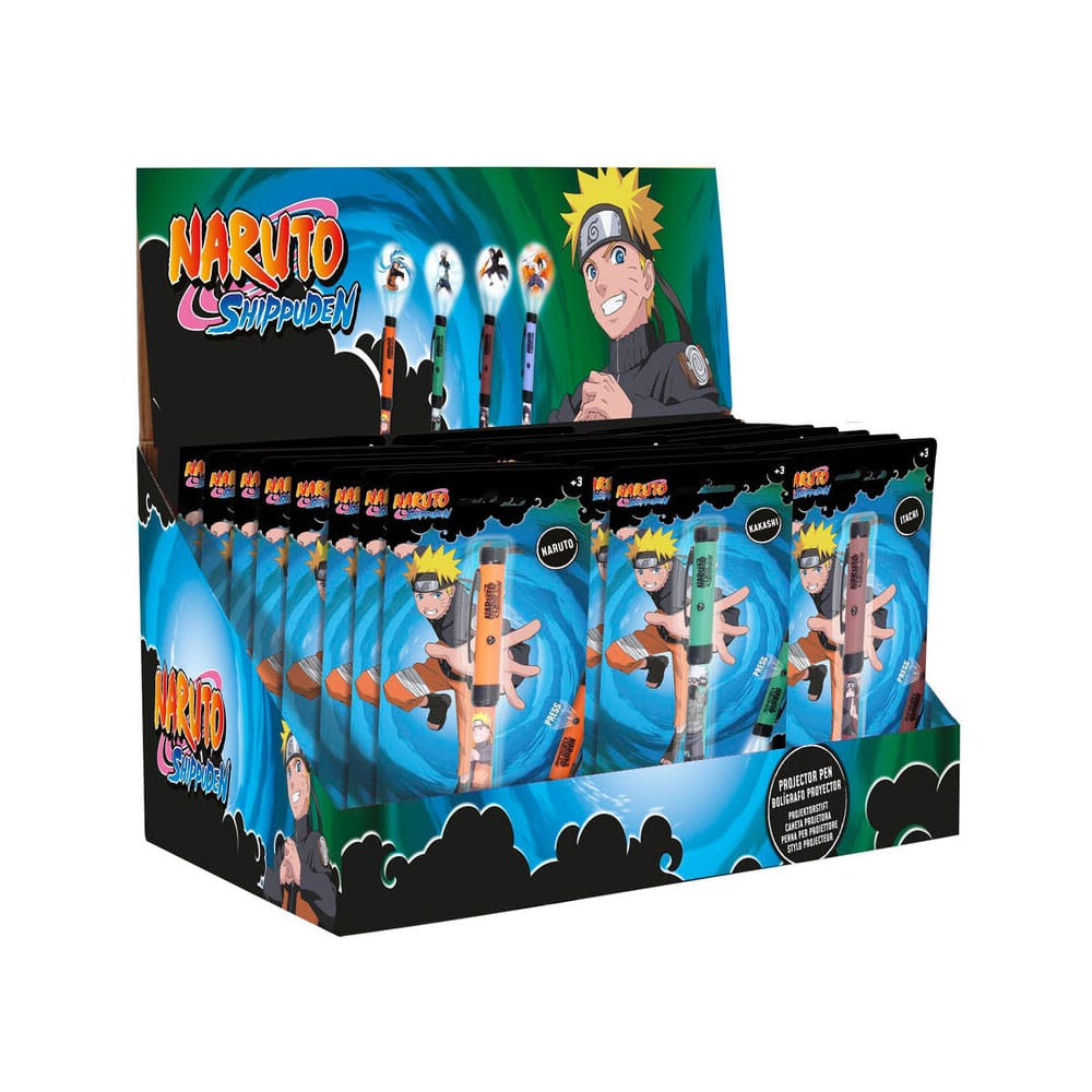Naruto Shippuden Pen with Light Projector Display (24)